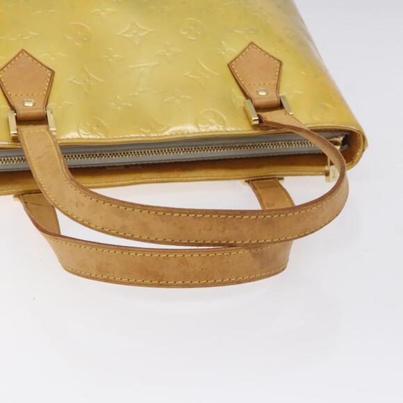 LOUIS VUITTON Monogram Vernis Houston Hand Bag Gris M91053 - Picture 7 of 13